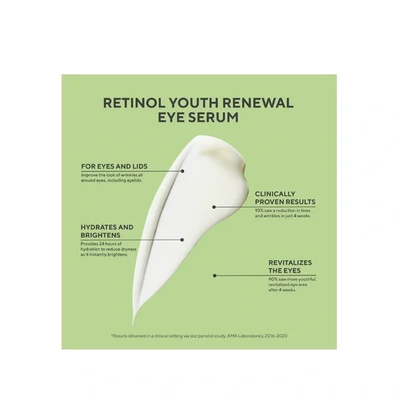 Murad Retinol Youth Renewal Eye Serum 0.5oz NIB💚